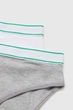 Трусики слип, 2 штуки United Colors of Benetton 104-110(см) Белый/Серый (157907) - изображение 2