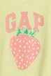 Комплект: футболка и шорты Gap 92(см) Желтый (158090) - изображение 4