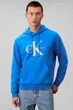 Мужское худи на флисе Calvin Klein 48(M) Синий (157987) - изображение 1