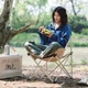 Стілець складаний Naturehike Stellaluna T01 CNH23JU13002, L, бежевий - зображення 5