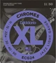 Струны для электрогитары D'Addario ECG24 Chromes Flat Wound Jazz Light 11/50 - изображение 1