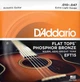 Струни для акустичної гітари D'Addario EFT15 Phosphor Bronze Flat Tops Extra Light 10/47 - зображення 1