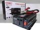 Автомобільний інвертор UKC NFA-1000D 12 В → 220 В, 1000 Вт, USB, дисплей, чорний - зображення 2
