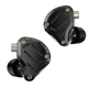 Вакуумные наушники KZ ZS10 Pro 2 гибридные с 10 драйверами и регулировкой звука (Черный) - изображение 2