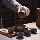 Дорожній набір для чайної церемонії Shan Tea на 4 особи, чайний сервіз із глини в кейсі - зображення 9