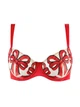 Бюстгальтер балконет Dita von Teese 70D Червоний (D59073-scarlett) - изображение 1