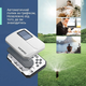 WiFi контролер поливу Inkbird IIC-800-WIFI на 8 зон із захисною кришкою для вуличного монтажу | керування через застосунок, функція Rain Bypass, сезонне коригування -90%…+100%, енергонезалежна пам'ять | автоматичний полив саду та газону - изображение 6