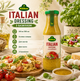 Соус салатний Kühne Italian Dressing 250 мл заправка італійська з базиліком винним оцтом ріпаковою олією пряними травами часниковим екстрактом готова для салатів овочів домашньої кухні - зображення 2