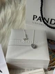 Серебряное колье Pandora «Сияющая капля» + подарочная упаковка - изображение 4