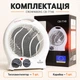 Электрический обогреватель 2000 Вт с терморегулятором и ручкой для переноски, белый тепловентилятор - дуйчик - изображение 3