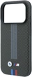 Etui na smartfon BMW M Quadrille Kevlar Tricolor Print Lines MagSafe do Apple iPhone 18 Pro Max / Apple iPhone 17 Pro Max Anthracite (3666339669799) - obraz 5