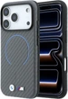 Etui na smartfon BMW M Carbon Printed Ring MagSafe do Apple iPhone 18 Pro Max / Apple iPhone 17 Pro Max Anthracite (3666339667030) - obraz 1