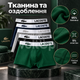 Мужские боксеры Lacoste с белой резинкой 2 черные, темно-синие, серые и темно-зеленые размер ХL, комплект 5 шт (LC01-5-01) - изображение 2