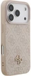 Чохол для смартфона Guess 4G Small Classic Logo MagSafe для Apple iPhone 18 Pro / Apple iPhone 17 Pro Pink (3666339652463) - зображення 4