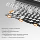 Клавіатура Ajazz AK690 Peach Mist Switch USB UA White (AK690-PM-W) - зображення 6