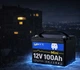 Акумулятор LiFePO4 WattCycle MINI 12V 100Ah BT IP65 батарея з BMS 100A - изображение 2