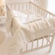 Плед детский MirSon №050 Premium Pique White 150х220 см (2200013893578) - изображение 1