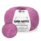 Пряжа Lana Gatto Silk Mohair, Сиреневая фуксия №30484 - премиальная тонкая пряжа, суперкидмохер с шелком, 25 г / 212 м, для вязания свитеров, шапок, - изображение 1