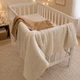 Плед детский MirSon №052 Premium Pique Creamy 150х220 см (2200013893639) - изображение 1