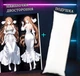 Дакімакура 150 х 50 см Асуна Юкі Мастри Меча Онлайн Asuna Yuuki Sword Art Online Подушка з двосторонньою наволочкою - зображення 2