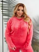 Жіноча піжама велюр утеплений 2XL рожевий - изображение 8