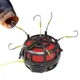 Годівниця з гачками для ловлі риби Carp Feeder Trap 6 Hook, набір 4 штуки - зображення 5