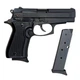 Сигнально-стартовий пістолет BLOW P-29, 7+1/9 mm (Black/Black Grips) add 1 magazine. - зображення 2