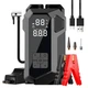 Пусковое устройство JUMP STARTER 18B 4в1 16000mAh 2000A с компрессором для авто автомобильный бустер - изображение 2
