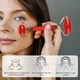 Набор массажеров для лица 2 в 1 Flawless Contour электрический ролик-массажер + двусторонний ролик - изображение 3