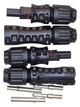 Конектор MC4 45A 1500V (2пары = 2папы+2мамы) IP68, Ø4-6мм, кебельный соединитель для солнечных панелей - изображение 3