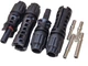 Конектор MC4 45A 1500V (2пары = 2папы+2мамы) IP68, Ø4-6мм, кебельный соединитель для солнечных панелей - изображение 6
