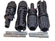 Конектор MC4 45A 1500V (2пары = 2папы+2мамы) IP68, Ø4-6мм, кебельный соединитель для солнечных панелей - изображение 11