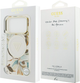 Панель Guess IML Glitter Flowers Triangle MagSafe для Apple iPhone 17 Pro / 18 Pro White (GUHMP18LHFLPEDH) - зображення 8