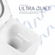 Готове рішення Qtap для ванної кімнати: підвісний унітаз Gemini Ultra Quiet 520×360×350 + комплект інсталяції Nest 4 в 1 (квадратна клавіша Satin) - изображение 5