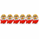 Шоколадні яйця Kinder Joy Funko One Piece з молочним і какао кремом, вафельними кульками та іграшкою-сюрпризом набір 6 шт - зображення 7
