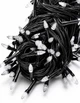 Гирлянда КОНУС, 200 LED, белая, черный провод, 8 режимов, 10 м, 1220-03 - изображение 2