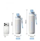 Термобутылка HEOSCU IceMist HSC-GJ-001 800 мл с распылителем водяного тумана оранжевая - изображение 9