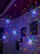 Гирлянда Пучок-фейерверк 3 м × 0,6 м, 5 пучков, 500 LED, 8 режимов, мульти, 1947-01 - изображение 1