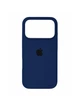 Чохол для iPhone 18 Pro силіконовий Soft-touch Silicone Case Full Size (AA) Deep Navy - зображення 1