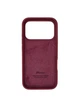 Чохол для iPhone 18 Pro силіконовий Soft-touch Silicone Case Full Size (AA) Burgundy - зображення 2