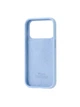 Чохол для iPhone 18 Pro силіконовий Soft-touch Silicone Case Full Size (AA) Light Blue - зображення 4