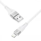 Кабель Proove Soft Silicone USB Type-A - Lightning (M/M), 2 м, White (CCSO20001122) - зображення 3