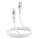 Кабель Proove Soft Silicone USB Type-A - Lightning (M/M), 2 м, White (CCSO20001122) - зображення 4