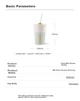 Керамическая кружка Starbucks с трубочкой и крышкой в виде короны, 600 мл, для воды и кофе, мятно-зеленая - изображение 8