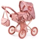 Коляска для ляльки Bayer Design City Star Pink and Flowers 2-In-1 13626AA (4003336136265) - зображення 1