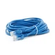 Патч-корд литий RITAR CCA UTP RJ45 Cat.5e 7m синій - зображення 1