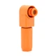 Силовой разъем для АКБ SRDB-100 (папа), угловой, 100А, 1500V, IP67, Orange - изображение 4