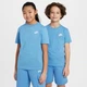 Футболка дитяча Nike Sportswear Futura S зріст 128 см Білий FZ5177-100 - зображення 6