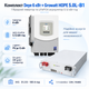 Комплект автономного енергопостачання Deye 6 кВт SUN-6K-SG06LP1-EU-BM2 + Growatt HOPE 5.0L-B1 5.12 кВт·год - зображення 1