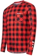 Джерси эндуро USWE Flannel Jersey красное, размер XL - изображение 1